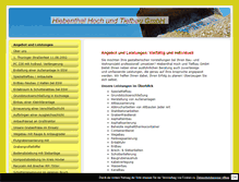 Tablet Screenshot of hiebenthal-hoch-tiefbau.de